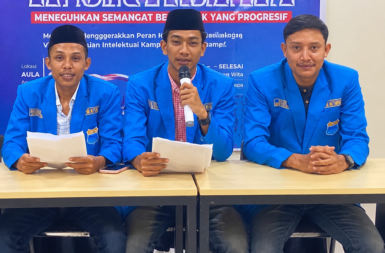 PMII Kota Mataram Tagih Tanggung Jawab Polda NTB, Kemenag NTB, Pemkab Lombok Tengah, dan LPA atas Dugaan Pembakaran Santri